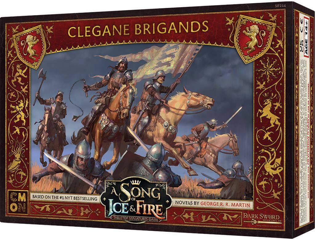 Le Trône de Fer: Le Jeu de Figurines - Brigands de la Maison Clegane Cover 3d