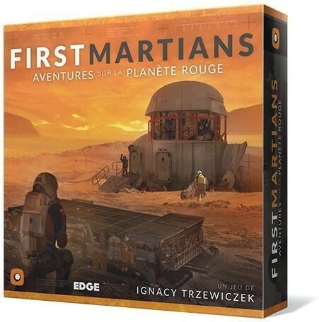 First Martians: Aventures sur la Planète Rouge Cover 3d