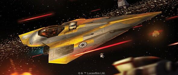 Star Wars: X-Wing - Aethersprite Delta-7 Artwork
