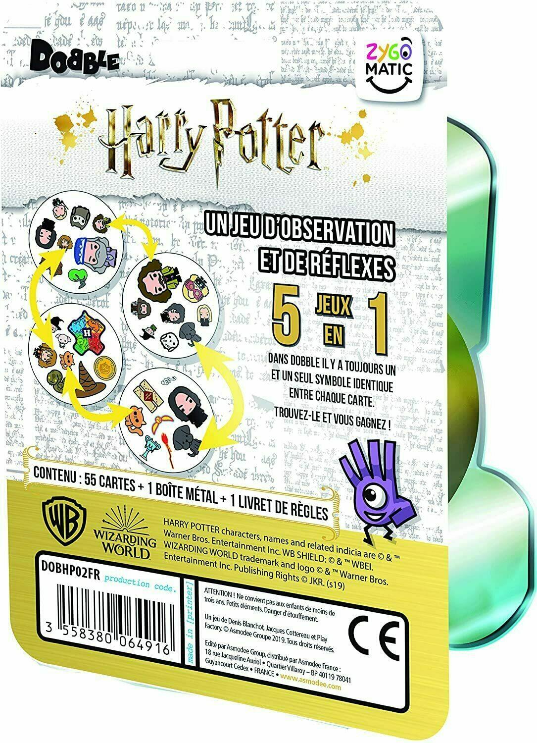 Dobble: Harry Potter Back 3d