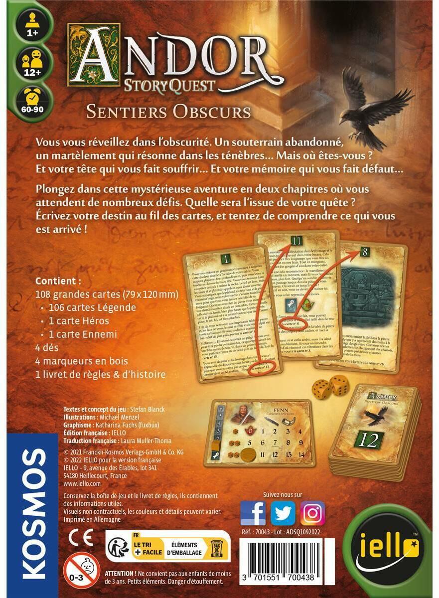 Andor: StoryQuest - Sentiers Obscurs Back