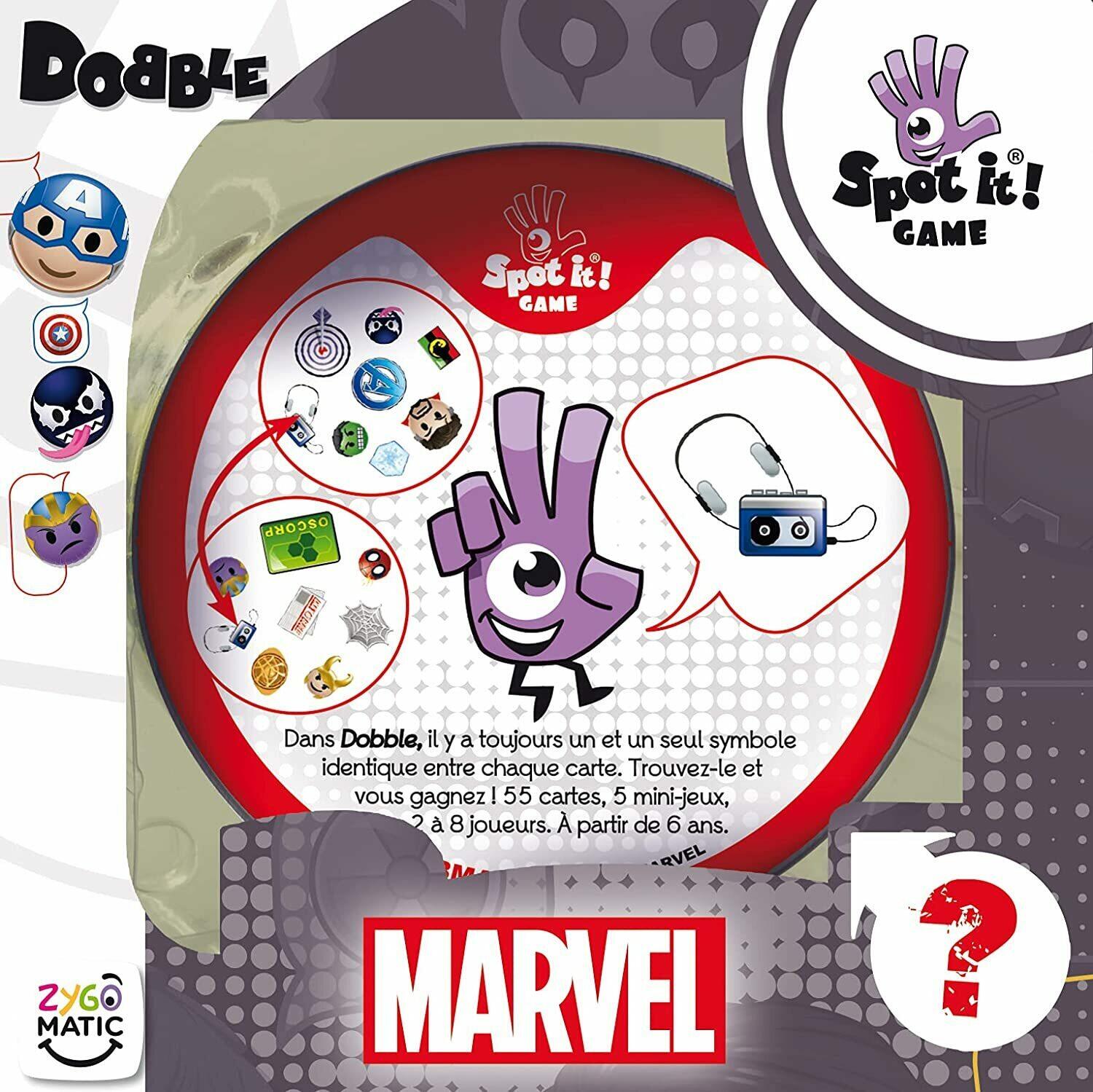 Dobble: Marvel Emoji Back