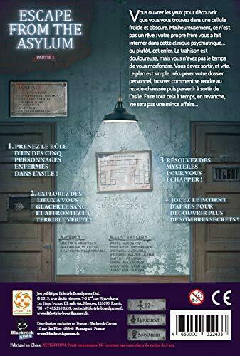 Escape from the Asylum Back