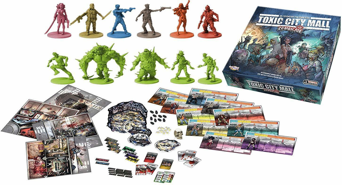 Zombicide: Toxic City Mall English Eclate