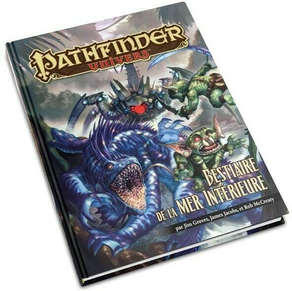 Pathfinder: Univers - Bestiaire de la Mer Intérieure Cover 3d