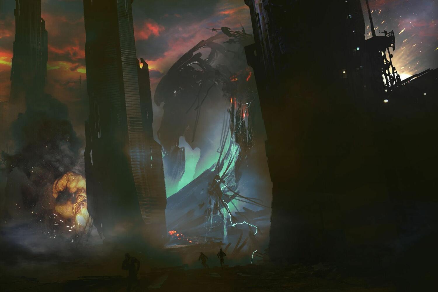 A la Croisée des Chemins: Dystopie Artwork