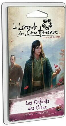 La Légende des Cinq Anneaux: Le Jeu de Cartes - Les Enfants des Cieux Cover 3d