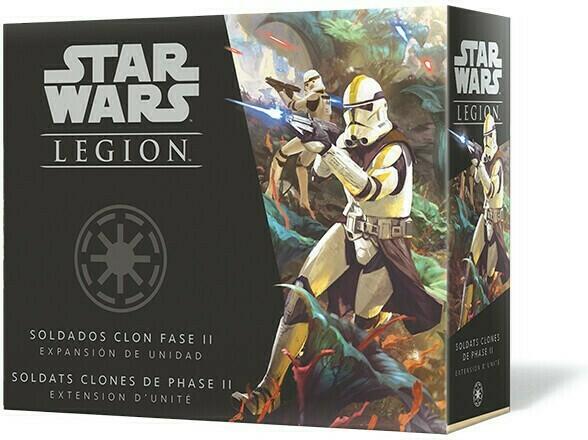 Star Wars: Légion - Soldats Clones de Phase II Cover 3d