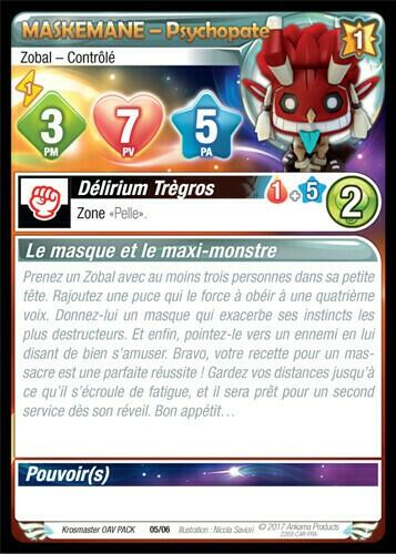 Krosmaster: Saison 04 - Wakfu OAV Carte