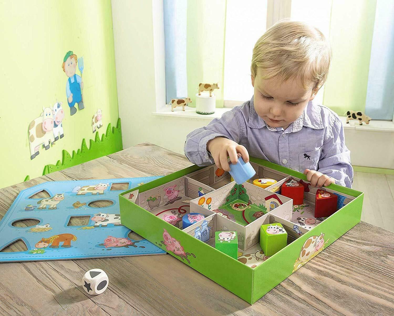 Jeu de Classement: A la Campagne Enfant