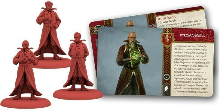 Le Trône de Fer: Le Jeu de Figurines - Pyromanciens Eclate