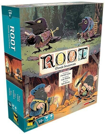 Root: Monde Souterrain Cover 3d