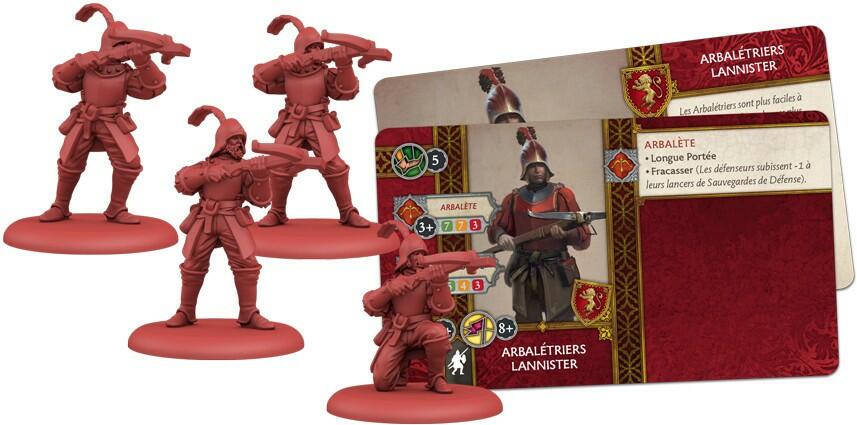 Le Trône de Fer: Le Jeu de Figurines - Arbalétriers Lannister Eclate