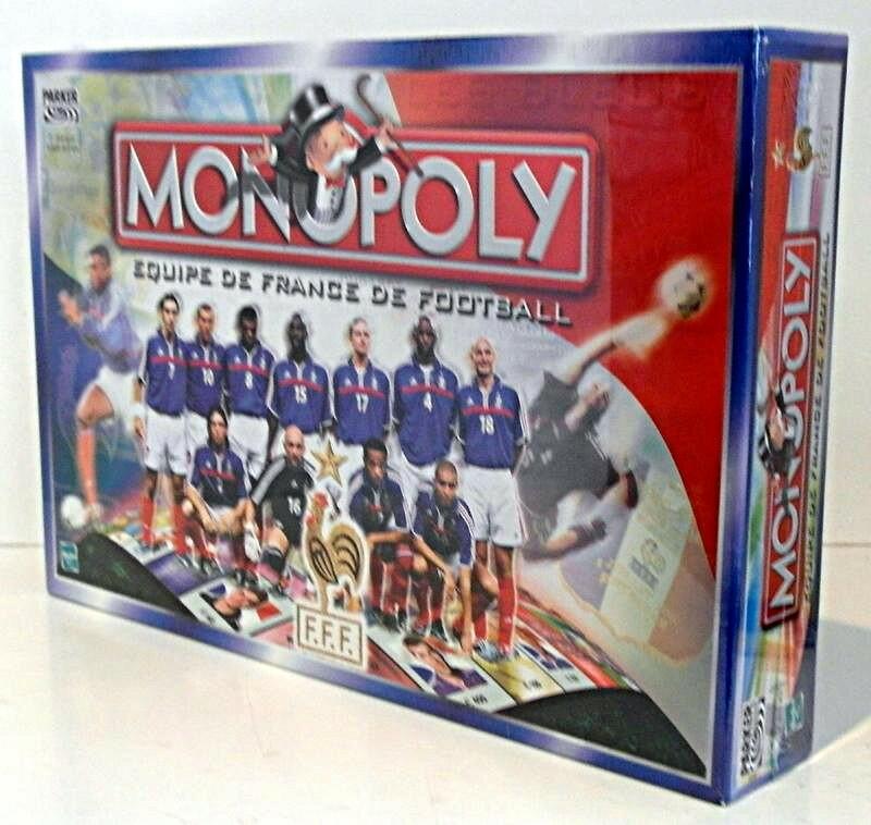 Monopoly: Équipe de France de Football Cover 3d