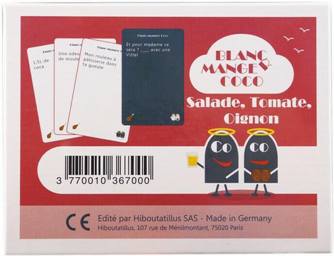 Blanc Manger Coco: Salade, Tomate, Oignon Back