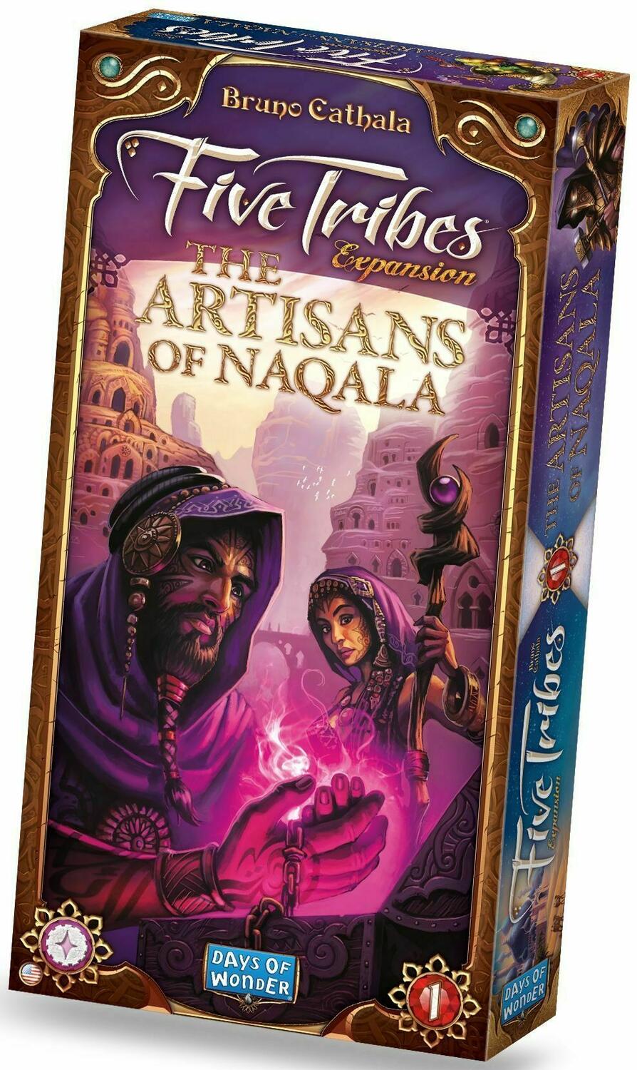 Five Tribes: The Artisans of Naqala Cover 3d