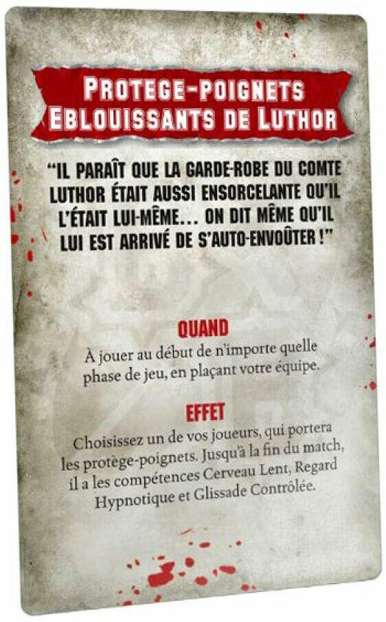 Blood Bowl: Le Jeu de Football Fantastique - Cartes Spéciales - Pack Panthéon Carte