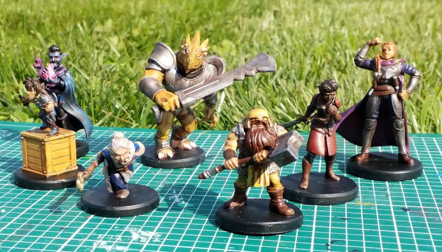 Clank ! Legacy: Acquisitions Incorporated - The « C » Team Pack Figurines