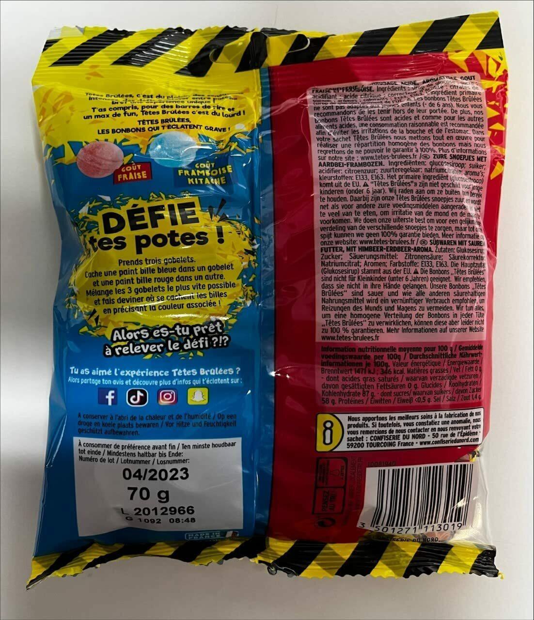 Color Addict: Têtes Brûlées Sachet