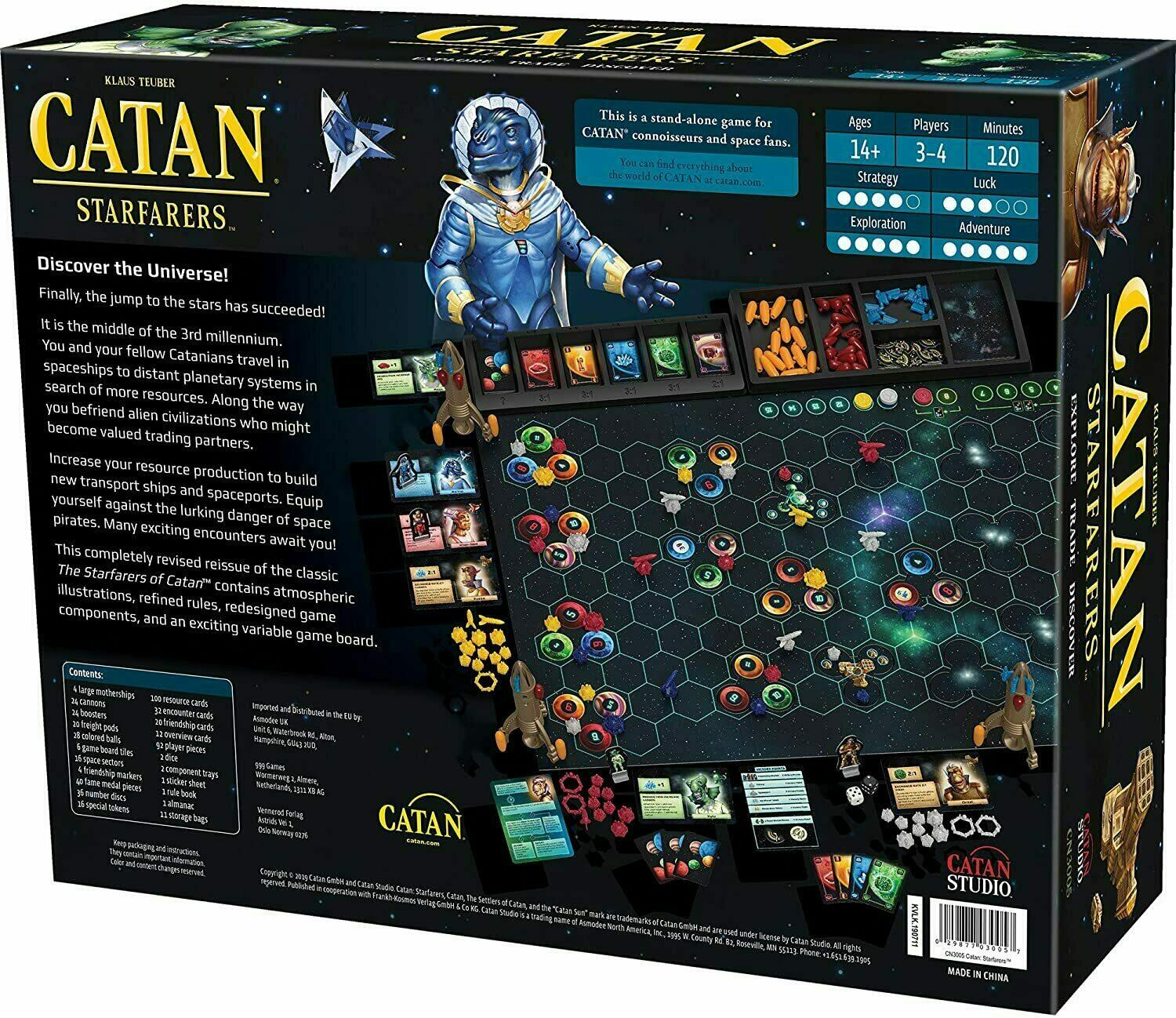 Catan: Starfarers Back 3d