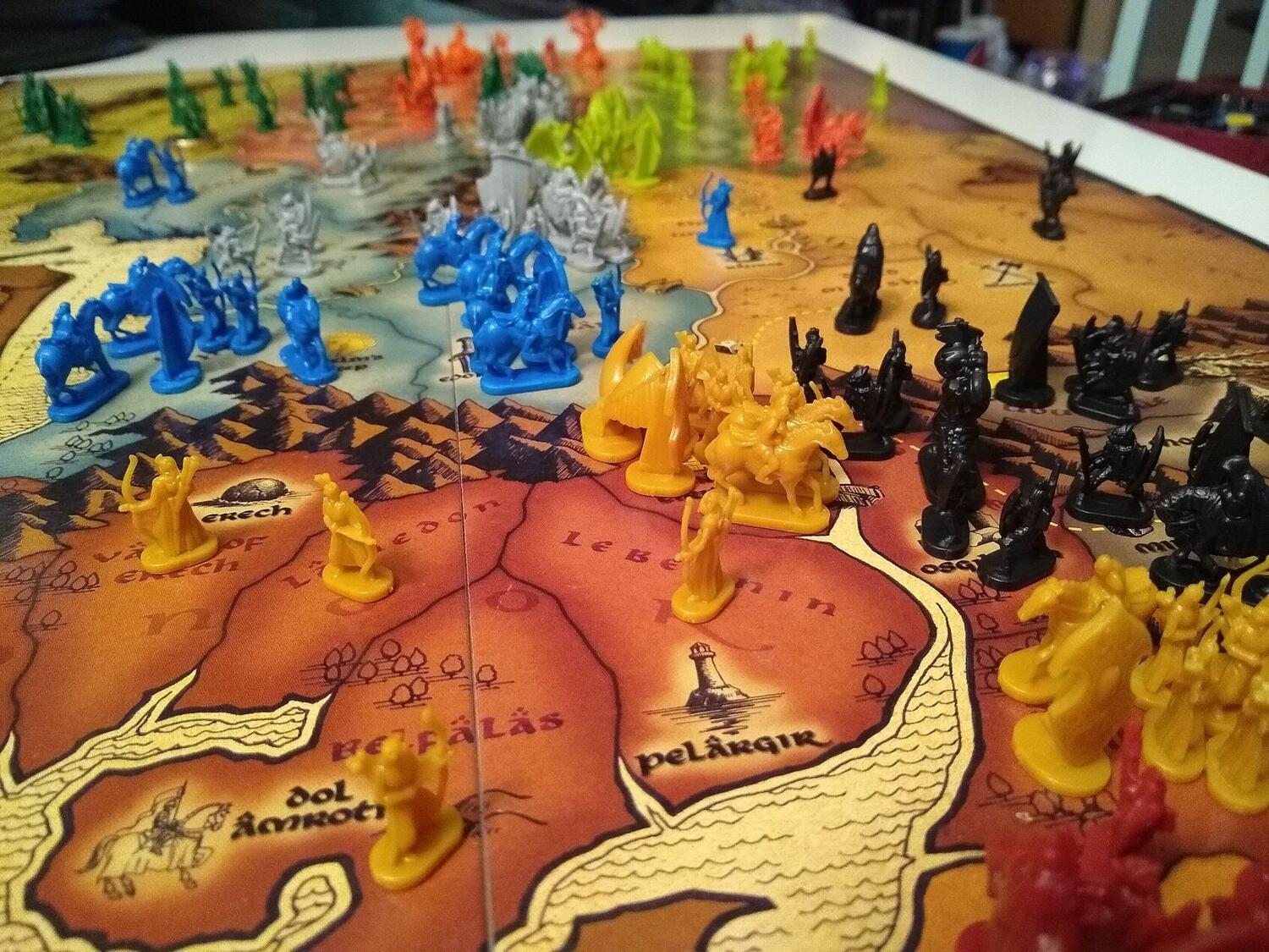 Risk: Le Seigneur des Anneaux - La Trilogie Eclate