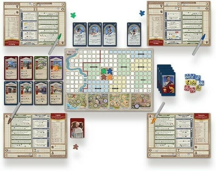 Rome & Roll: Extension Personnages Eclate