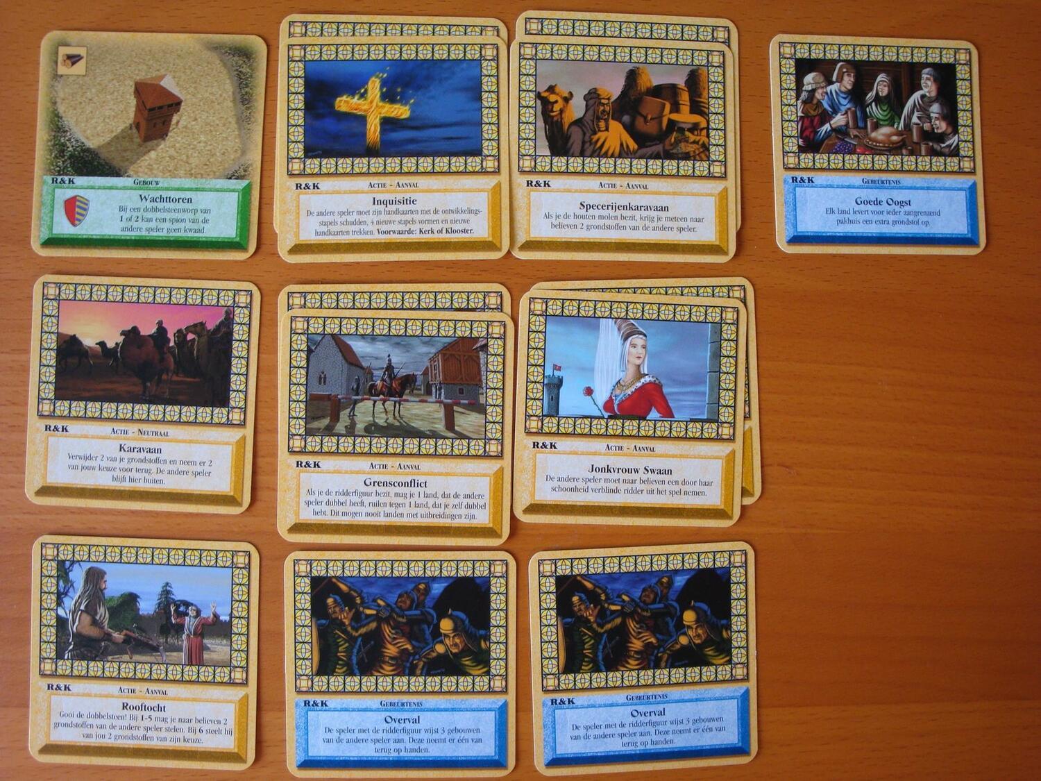 Les Colons de Catane: Jeu de Cartes - Chevaliers & Marchands Cartes