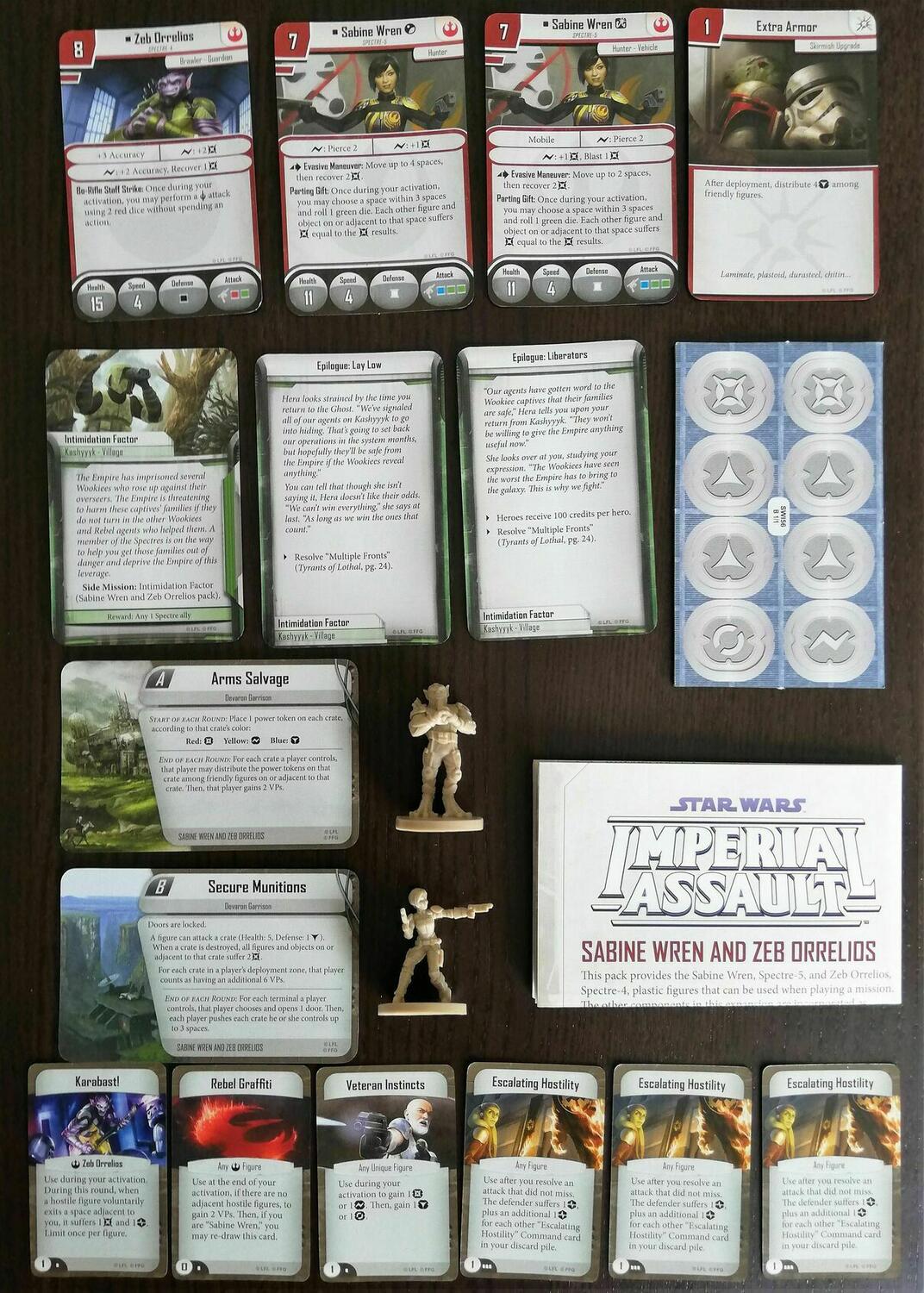 Star Wars: Assaut sur l'Empire - Sabine Wren et Zeb Orrellios Eclate