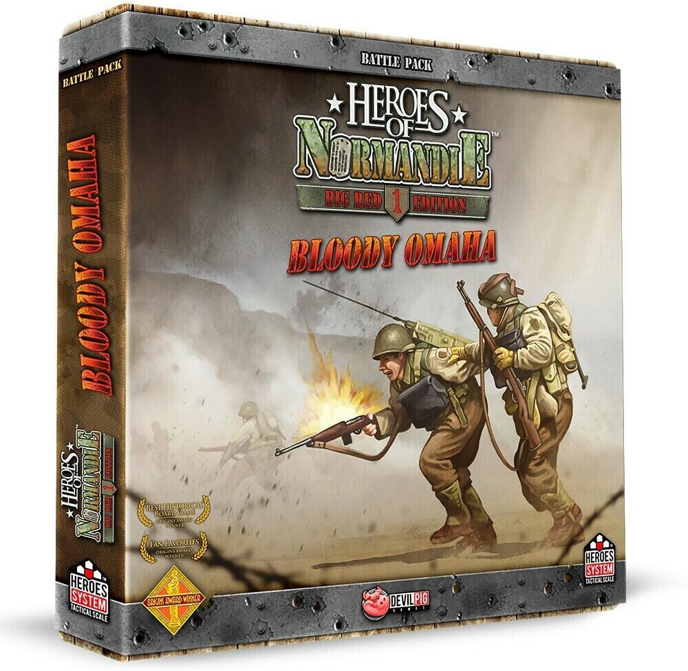 Heroes of Normandie: Big Red One Edition - Bloody Omaha Cover 3d