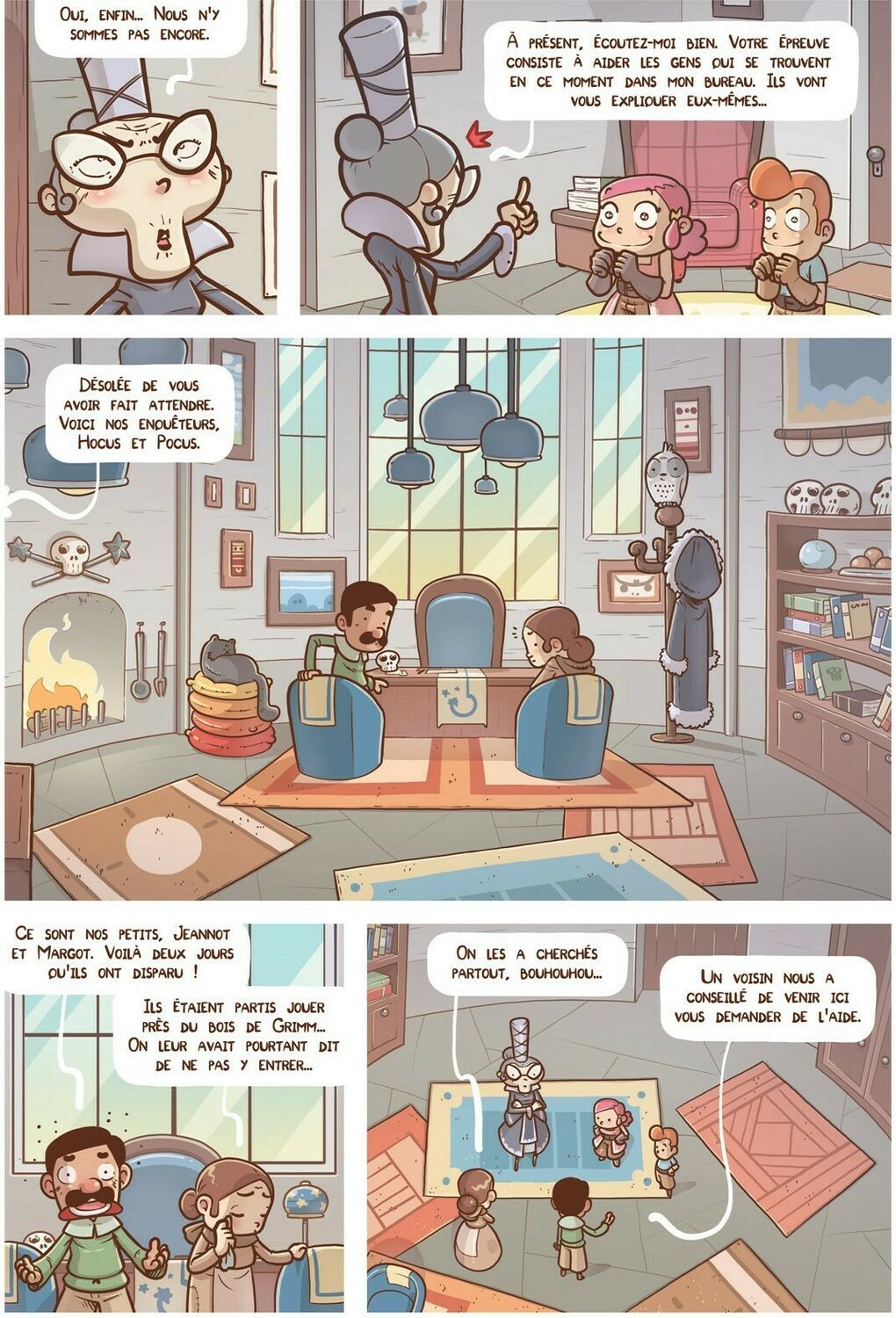 Hocus & Pocus: L'Épreuve des Fabulins - La BD Dont Vous Êtes le Héros ! Page