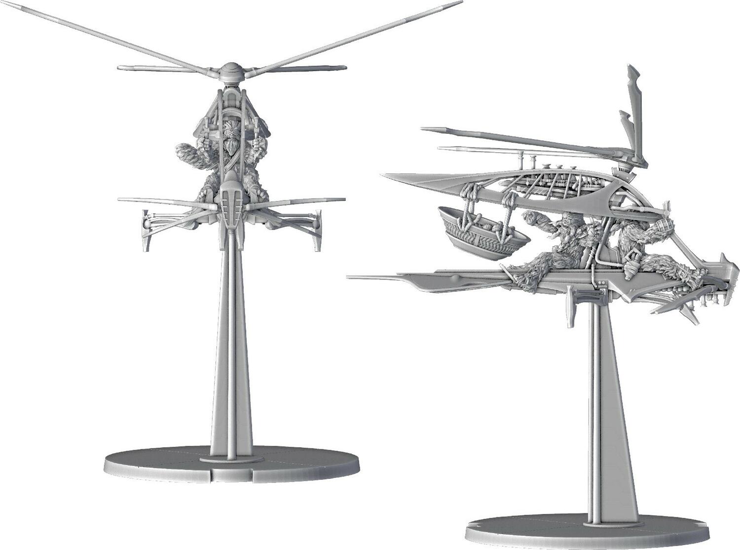 Star Wars: Légion - Ornithoptère Raddaugh Gnasp Figurine