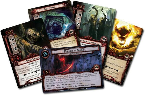 Le Seigneur des Anneaux: Le Jeu de Cartes - Deck Cauchemar - Khazad-Dûm Cartes