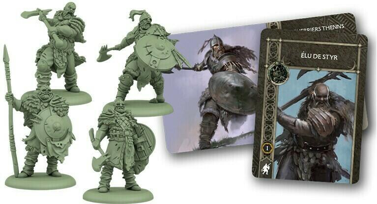 Le Trône de Fer: Le Jeu de Figurines - Guerriers Thenns Eclate