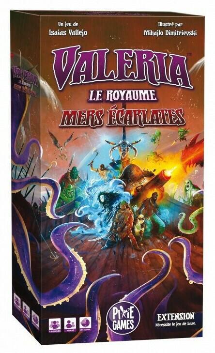 Valeria: Le Royaume - Mers Écarlates Cover 3d