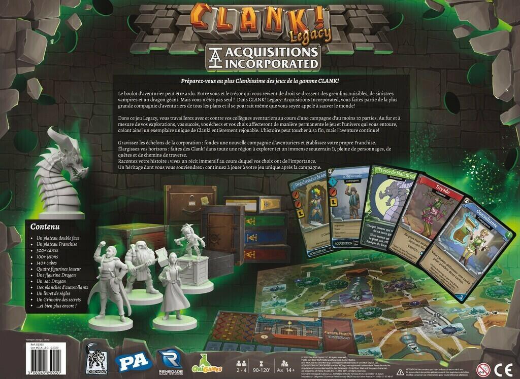 Clank ! Legacy - Acquisitions Incorporated Back
