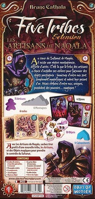 Five Tribes: Les Artisans de Naqala Back