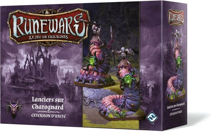 Runewars: Le Jeu de Figurines - Lanciers sur Charognard Cover 3d