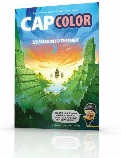 CAPColor: Les Pyramides d’Émeraude Cover 3d