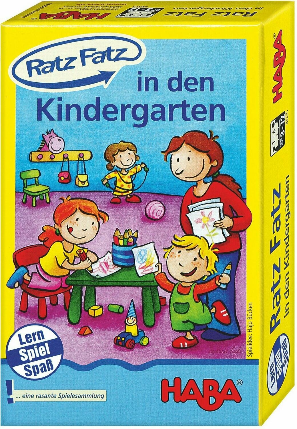 Ratz Fatz: In den Kindergarten Cover 3d