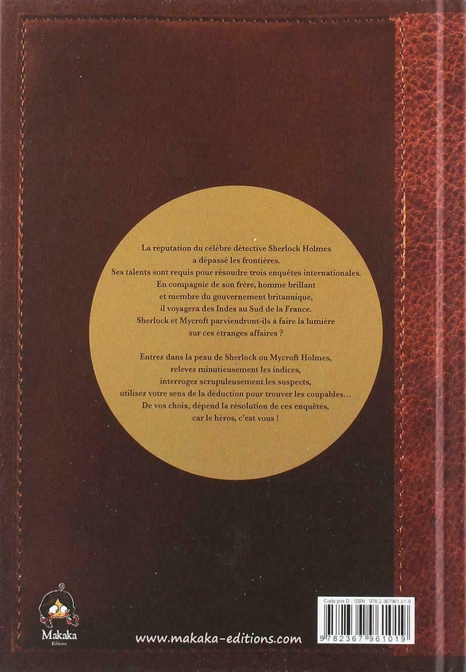 Sherlock Holmes: Enquêtes Internationales - La BD Dont Vous Êtes le Héros Back