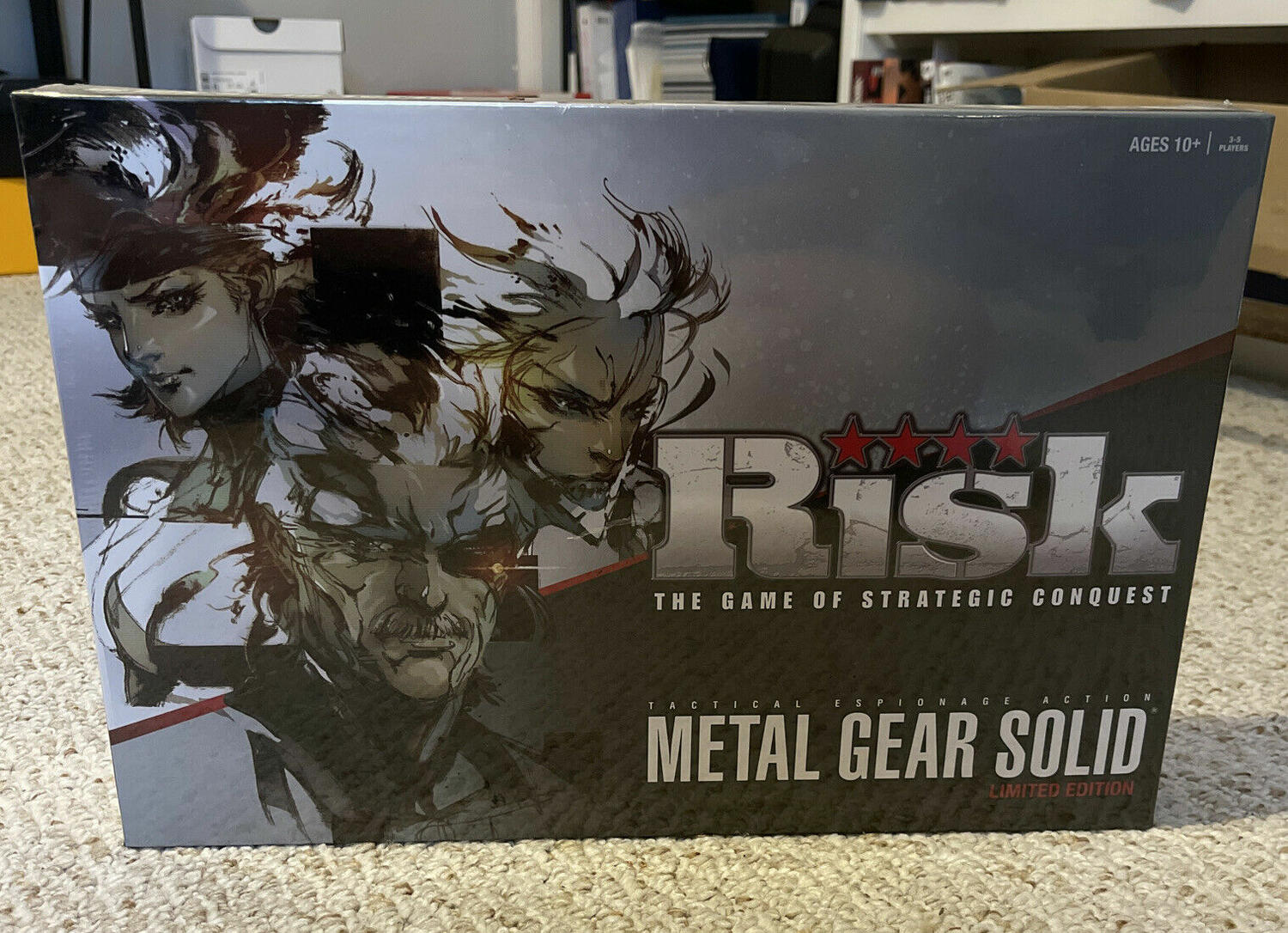 Risk: Metal Gear Solid - Limited Edition Cover 3d