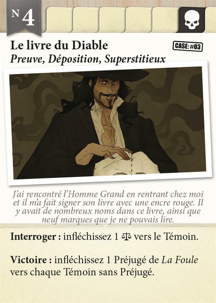 Objection ! Le Procès de la Sorcière Carte