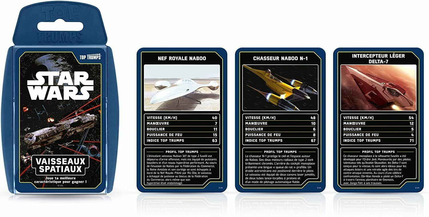 Top Trumps: Star Wars - Vaisseaux Spatiaux Eclate