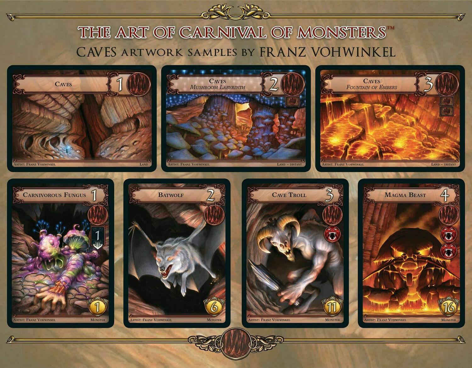 Carnival Of Monsters Cartes