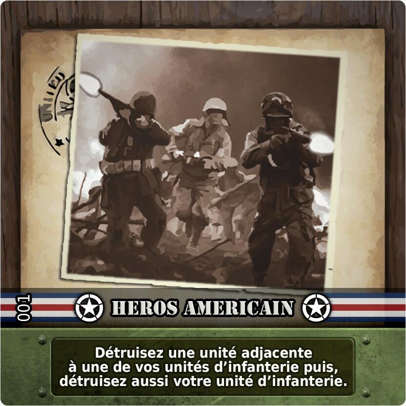 Heroes of Normandie: The Tactical Card Game Carte