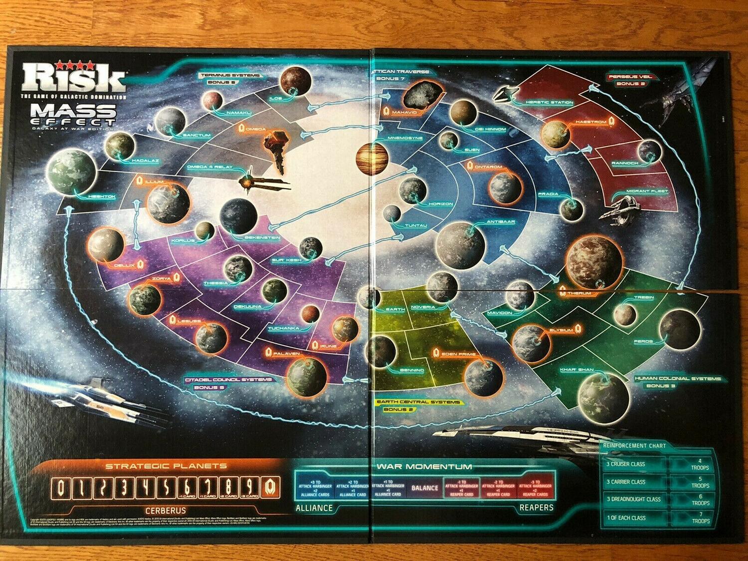Risk: Mass Effect - Galaxy at War Edition Plateau