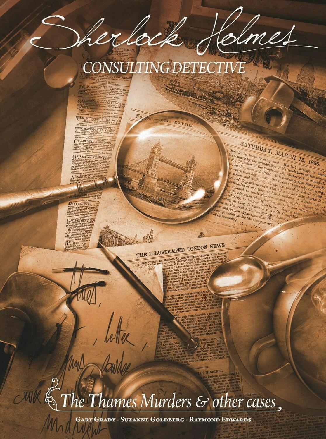 Sherlock Holmes: Consulting Detective - The Thames Murders & Other Cases Cover