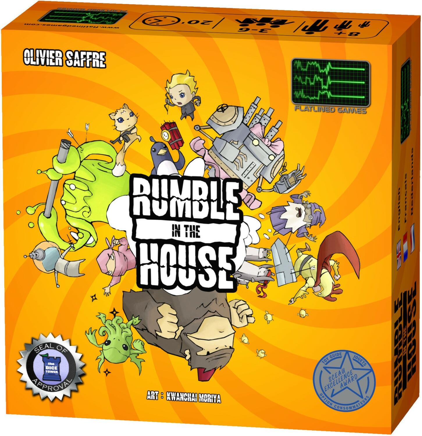 Rumble in the House Cover 3d