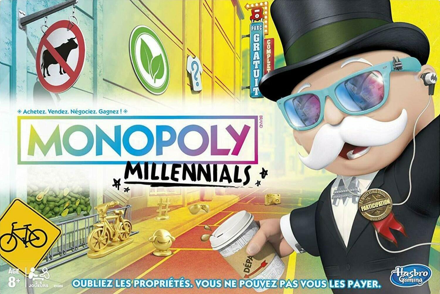 Monopoly: Millennials Cover