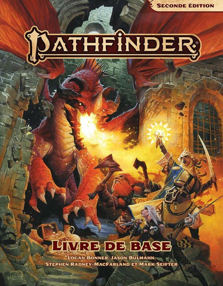 Pathfinder: Seconde Édition - Livre de Base Cover